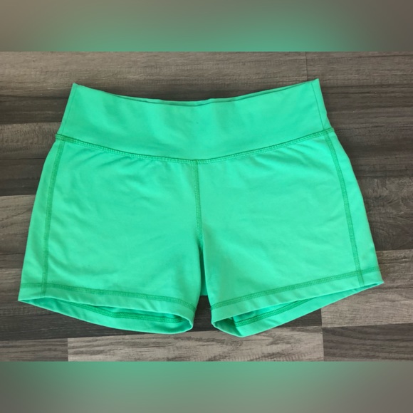 Neon Green Patagonia Nylon/Spandex Shorts - Picture 6 of 12